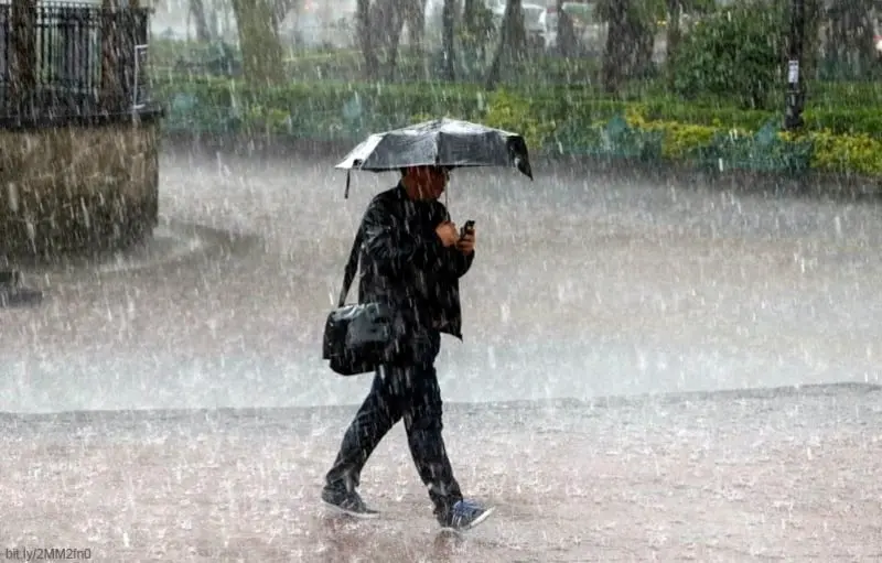 Prevén lluvias fuertes en el centro del país (Especial)