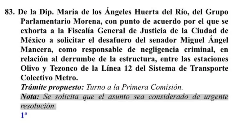 Uno de los temas a tratar en la Cámara de Diputados (@c4jimenez)