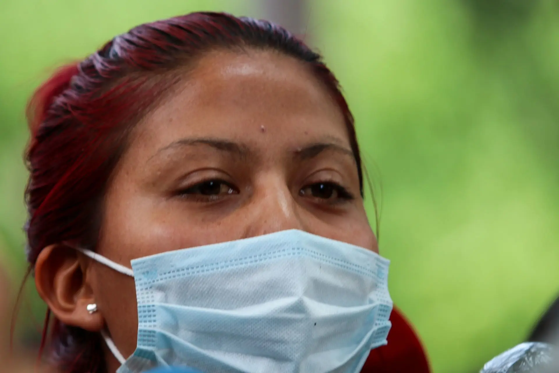 Marisol Tapia, madre de Brandon Giovanny. Foto: Galo Cañas (Cuartoscuro).