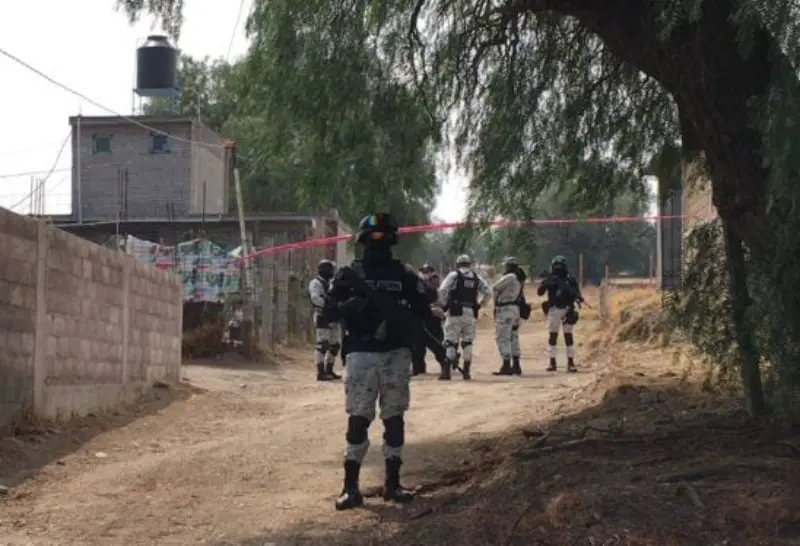 Elementos de la Guardia Nacional custodiaron el lugar (Especial)