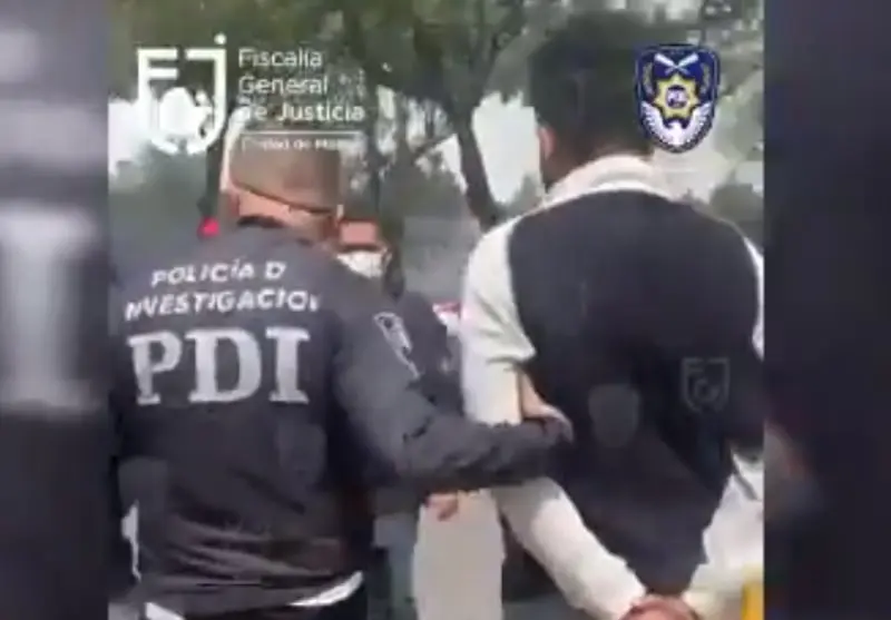 El sujeto fue enviado al Reclusorio Oriente (@FiscaliaCDMX)