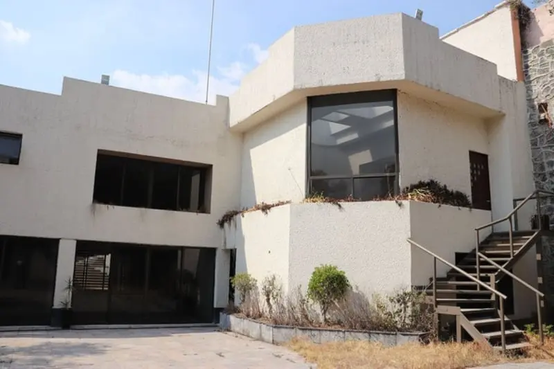 Exterior de la residencia que perteneció a Amado Carrillo (indep.gob.mx)
