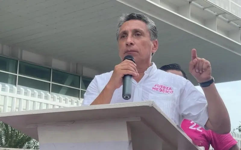 Negrete hizo un llamado a votar por Evelyn Salgado (@GanandoGuerrero)