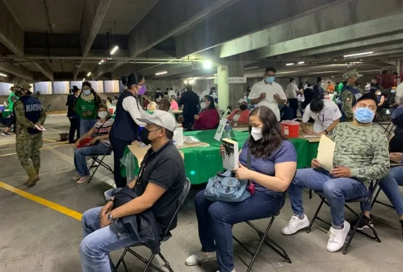 Las personas que debían acudir el domingo, podrán ir el lunes (@SSaludCdMx)