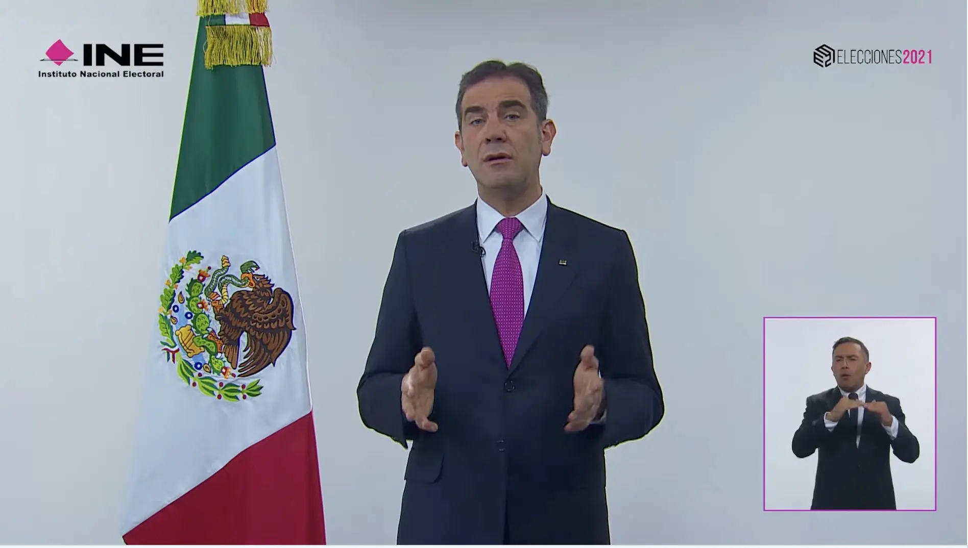 Mensaje Lorenzo Córdova sobre las elecciones. Foto: captura de pantalla.