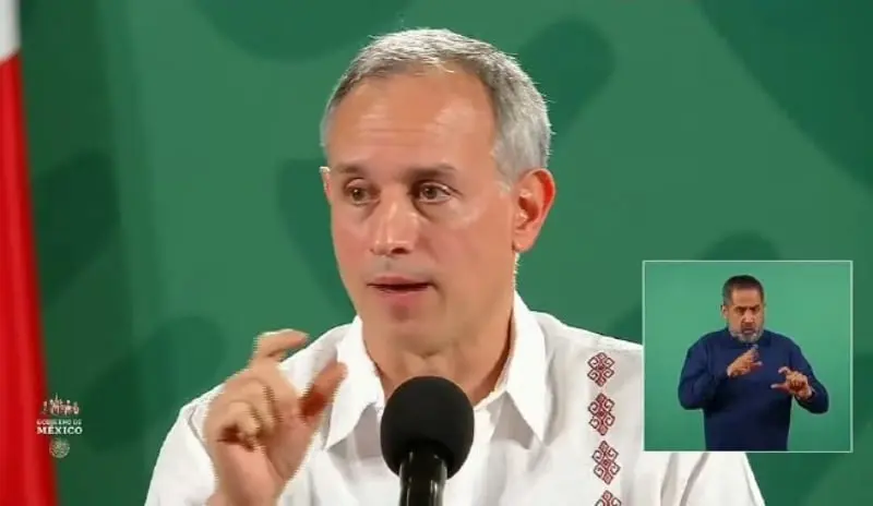 Gatell explicó que se usa el llamado