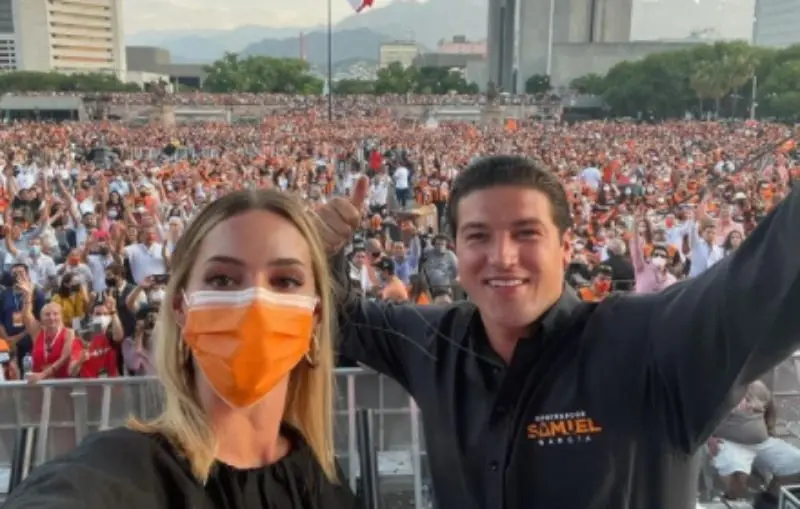 Defendió a Samuel García, virtual ganador en Nuevo León (@marianardzcantu)
