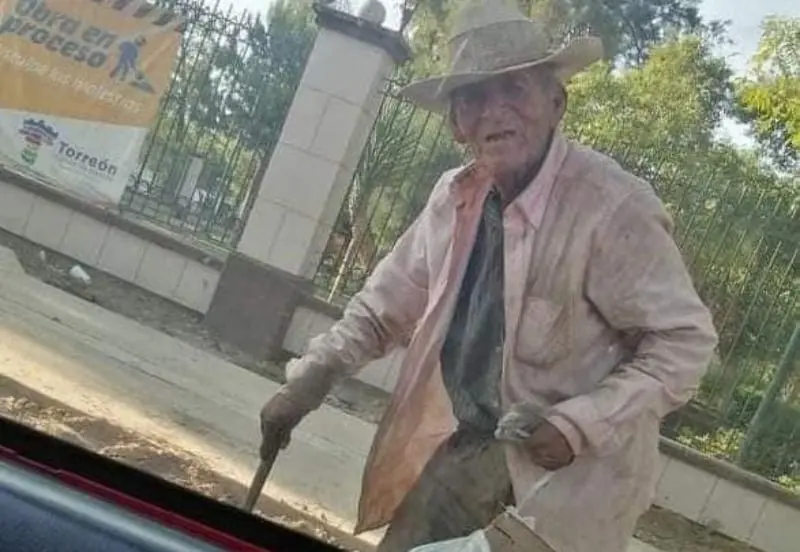 El adulto mayor recolectaba pet para ganar dinero (FB: Benita Dearz)