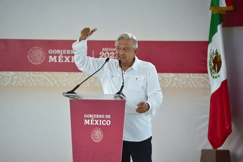 AMLO volvió una gira de trabajo este domingo (lopezobrador.org)