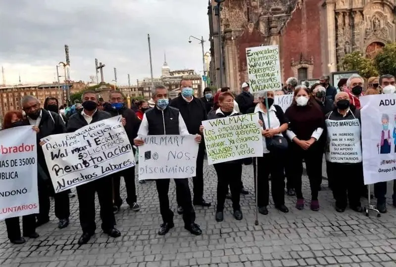 Hicieron una manifestación similar el pasado 16 de junio (@vialhermes)
