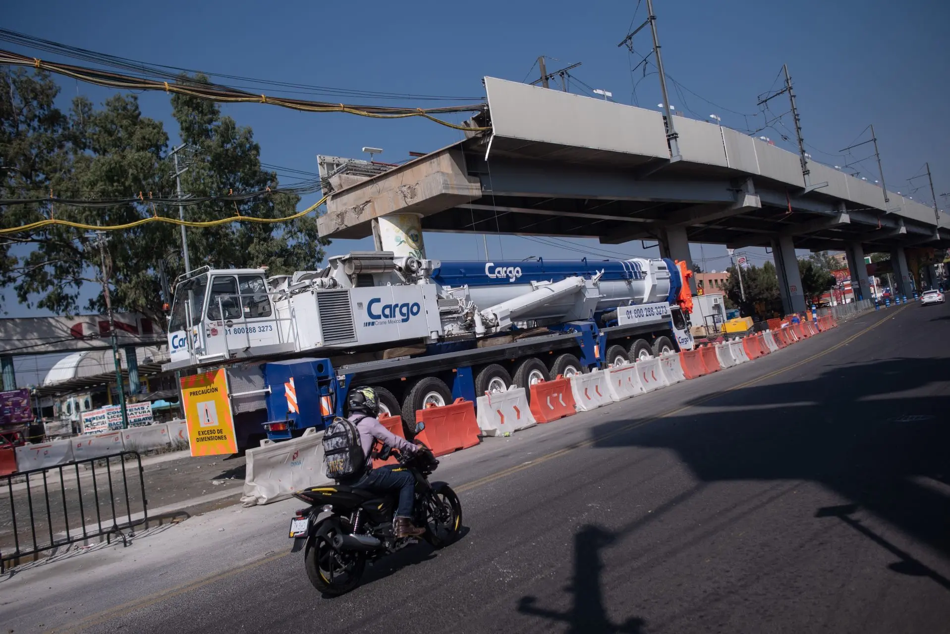 AMLO se compromete a reinaugurar la Línea 12 del Metro en un año. Foto: Pedro Anza (Cuartoscuro).