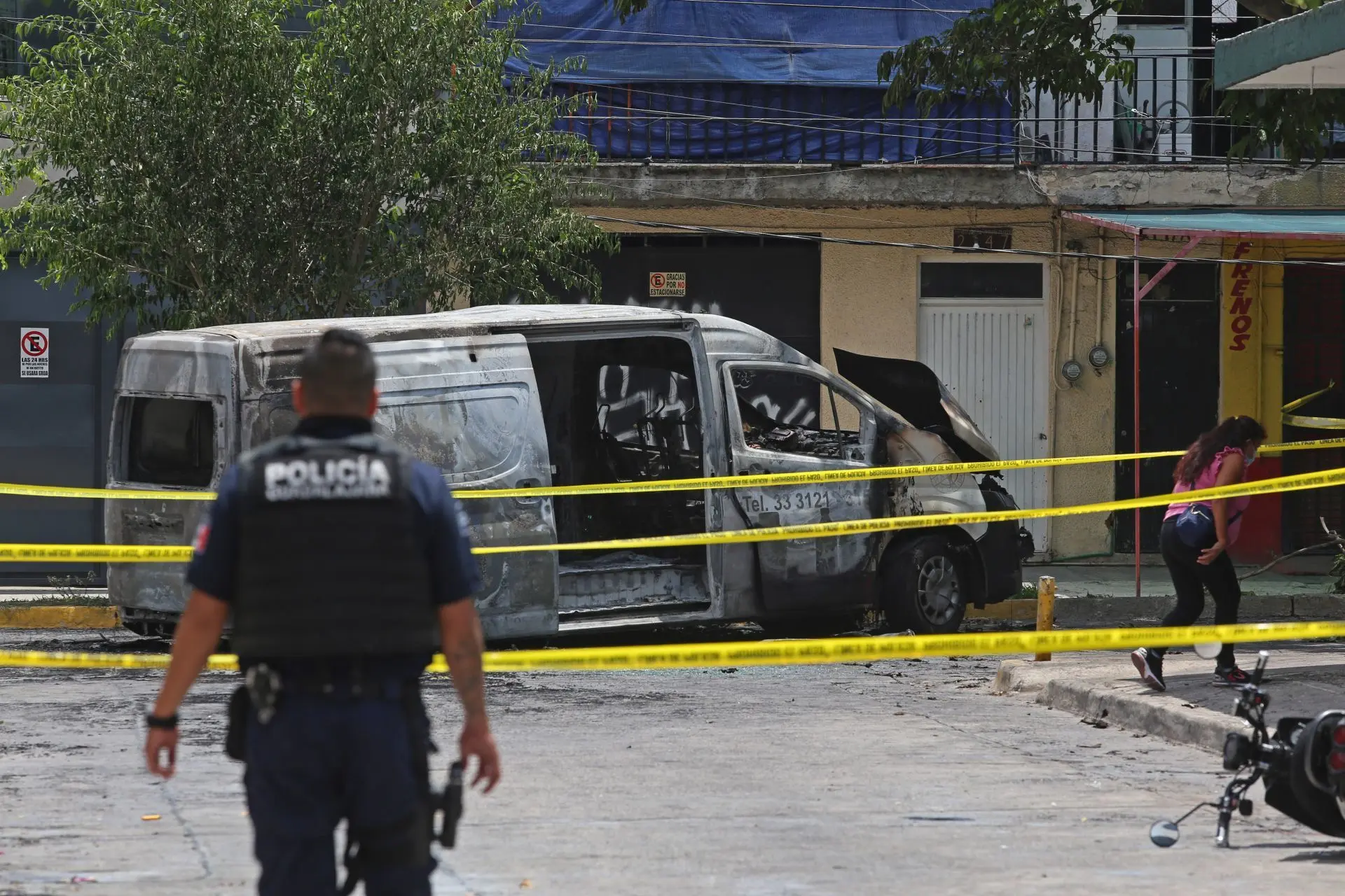 Se registra balacera en plaza comercial de Guadalajara. Foto: Fernando Carranza (Cuartoscuro).