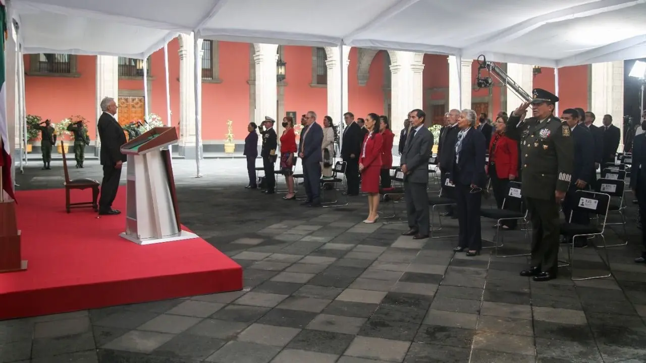 El discurso completo del informe de AMLO por el tercer año de su triunfo electoral. Foto: Presidencia.