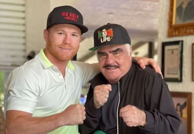 Recibió al 'Canelo' Álvarez (@_vicentefdez)