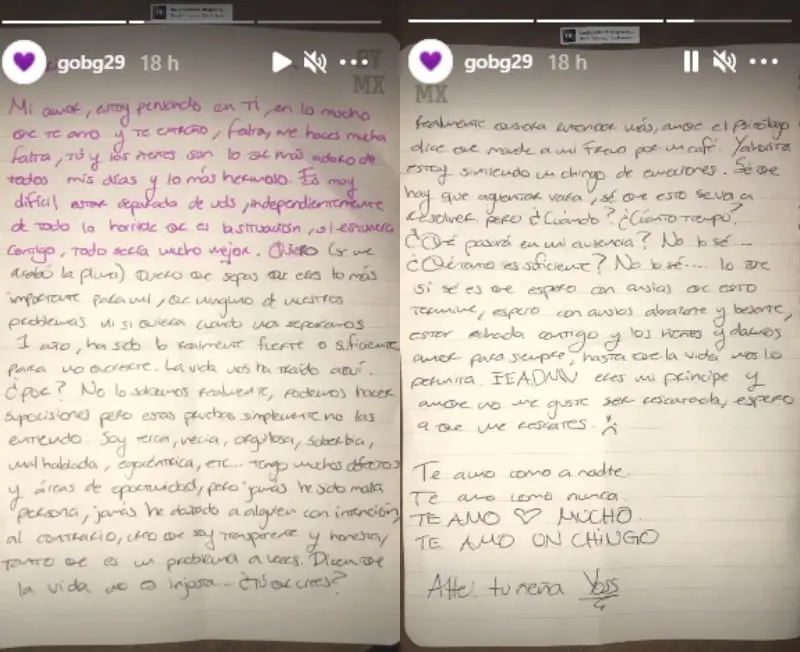 La carta que YosStop escribió (@gobg29)