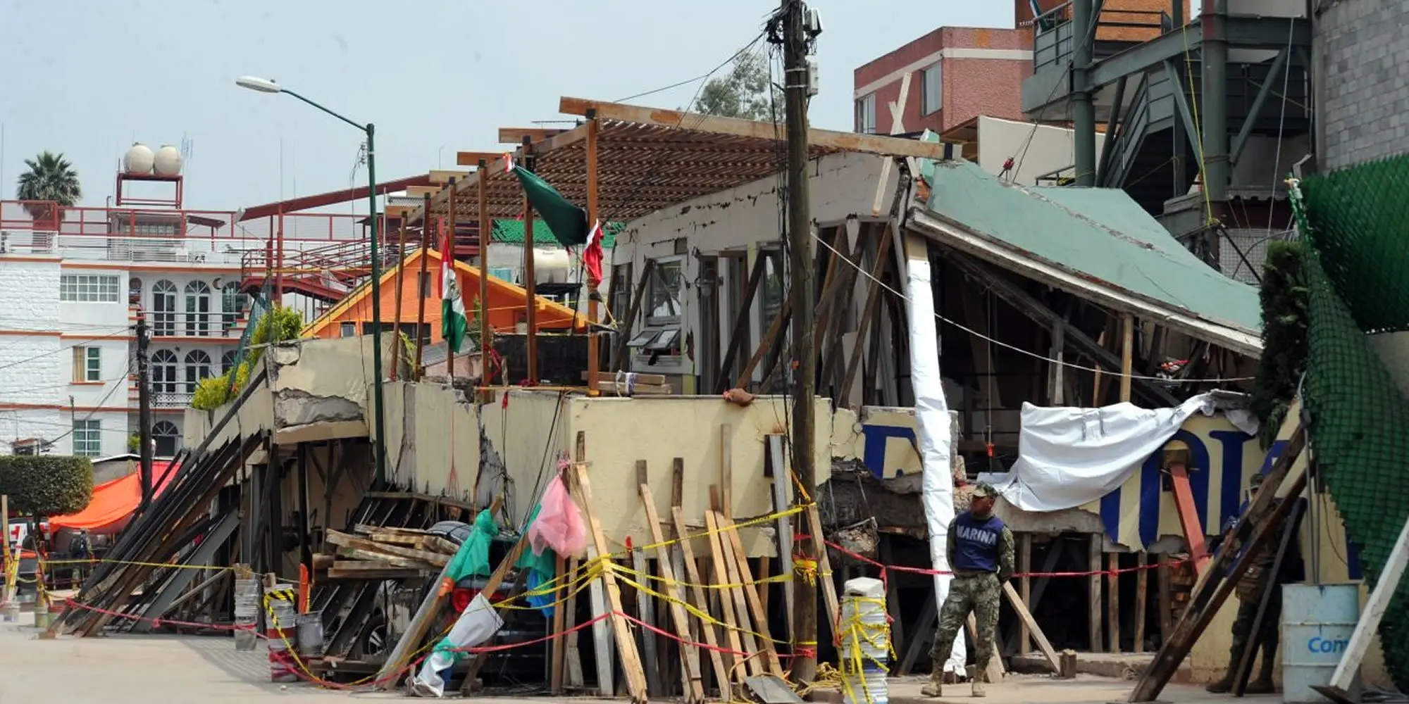 Colegio Rébsamen, tras el sismo del 19 de septiembre de 2017. (Cuartoscuro/Archivo)