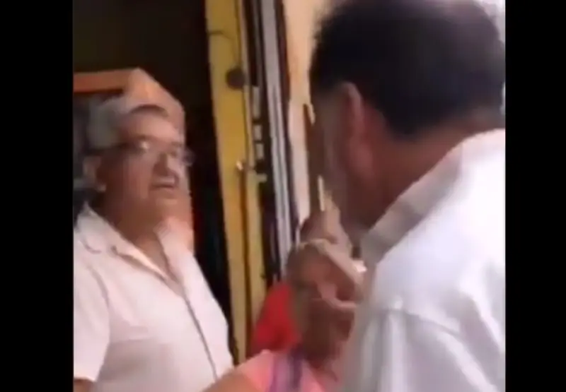 Noroña le alzó a la voz a los adultos mayores (@lacornetanegra)