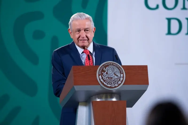 AMLO no recibió al mandatario en Palacio Nacional (lopezobrador.org)