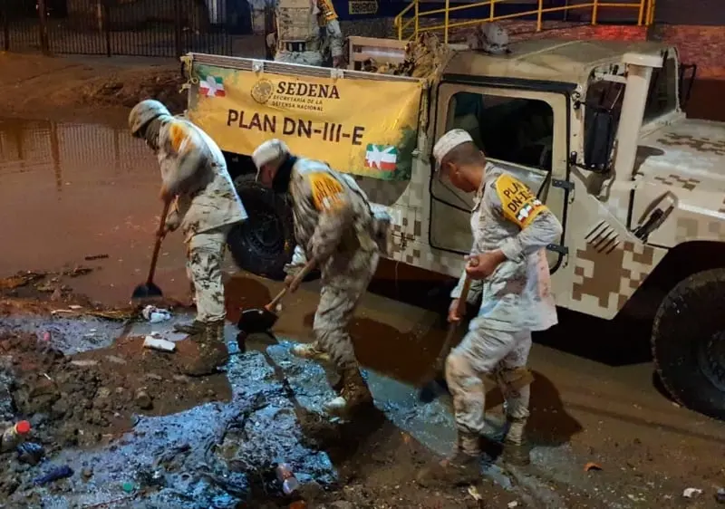 El Ejército seguirá ayudando en caso de desastres naturales (@SEDENAmx)