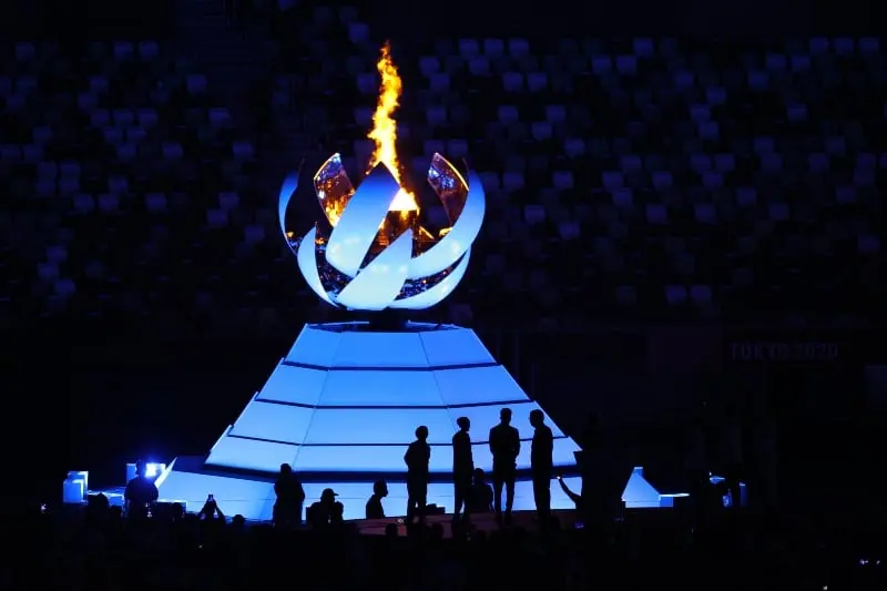 El pebetero se apagó tras 16 días de competencias (@Tokyo2020es)