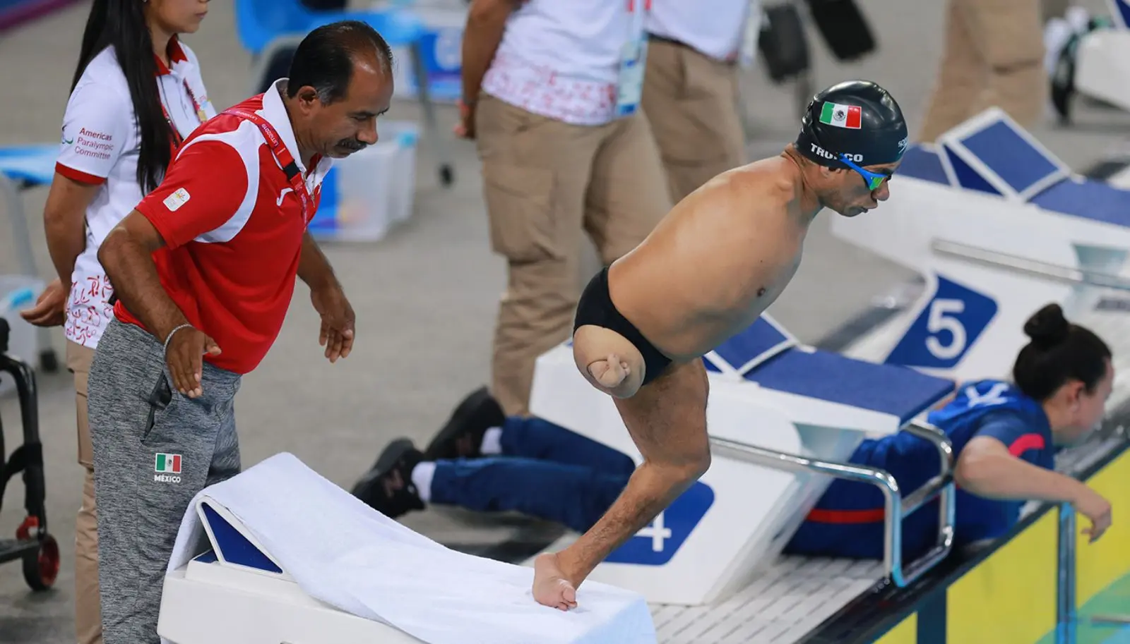 Cristopher Tronco, el atleta paralímpico mexicano que busca conquistar Tokio 2020. Foto: especial (Gobierno de México).