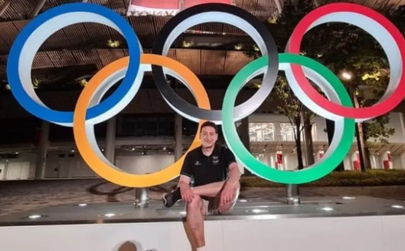 Estuvo en la transmisión de los Juegos Olímpicos de Tokio 2020 (@enriqueburak)