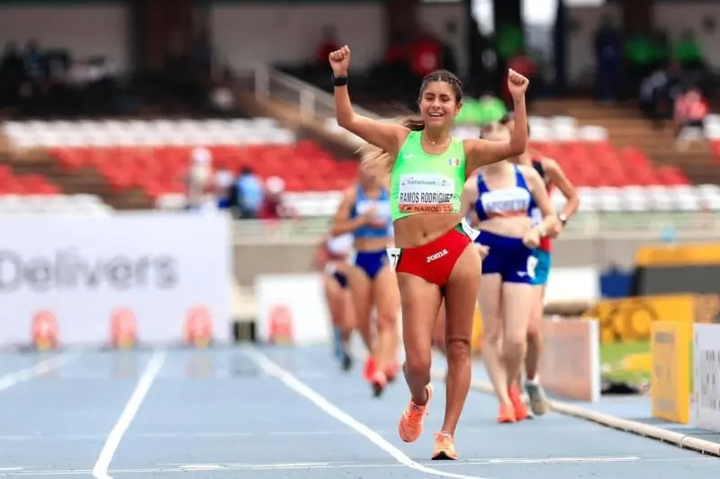 Sofía Ramos triunfó en el Mundial de Atletismo sub-20 (@CONADE)