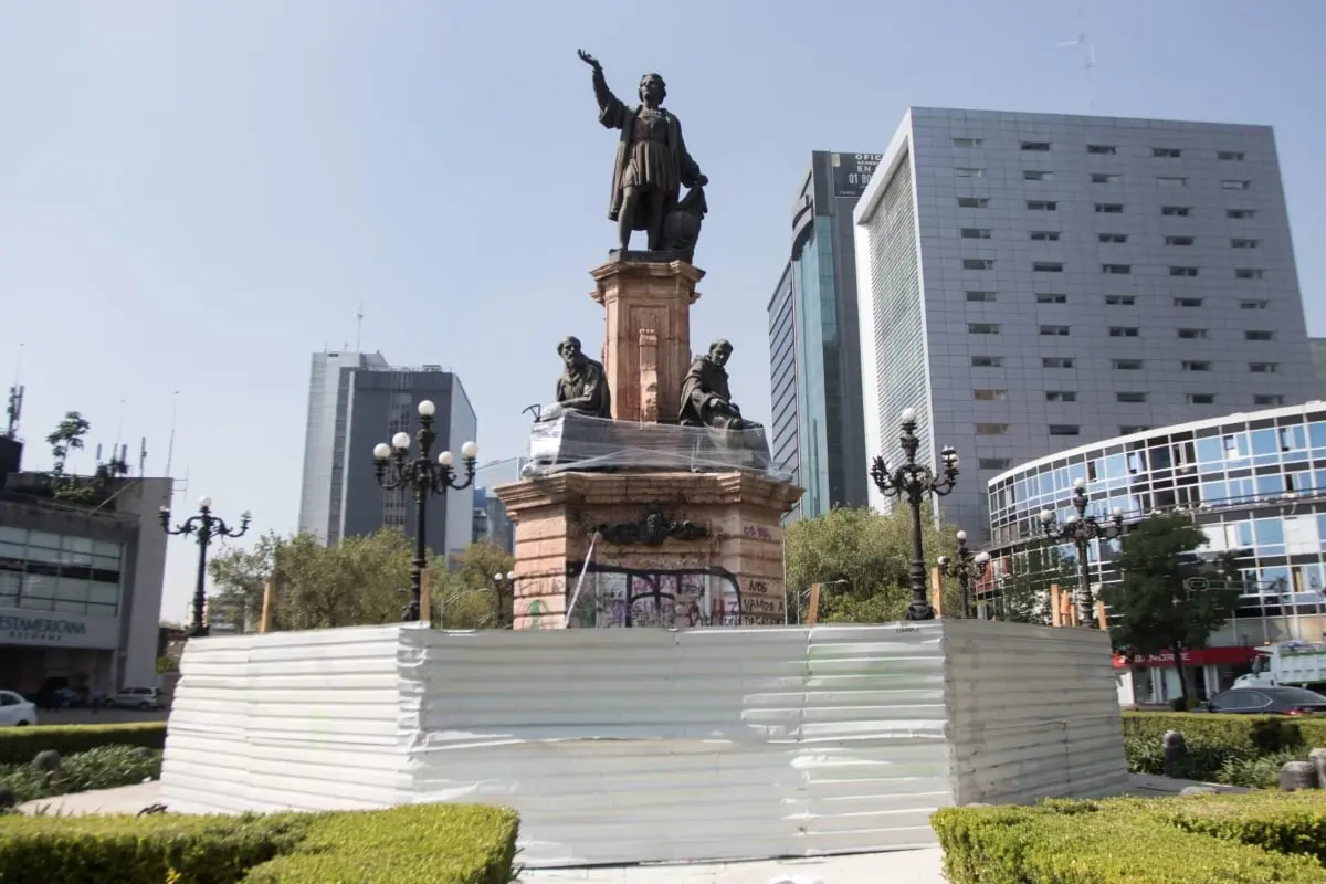 El Monumento a Colón será removido, dijeron las autoridades capitalinas (Cuartoscuro)