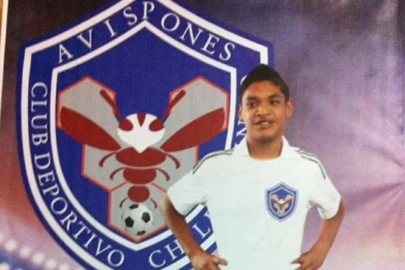 David Josué, víctima de la noche de Iguala (FB: Avispones de Chilpancingo)