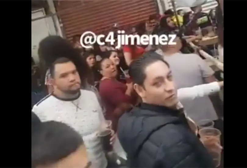 ¿Y la sana distancia? Revelan video de multitudinaria fiesta en Tepito ¿Y la sana distancia? Revelan video de multitudinaria fiesta en Tepito
