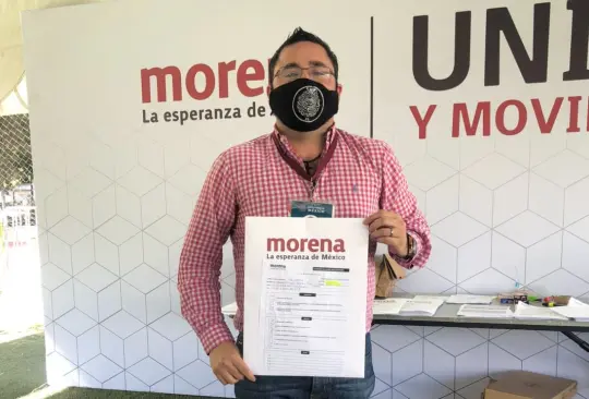 Youtuber de la mañanera se registra como precandidato de Morena a diputado