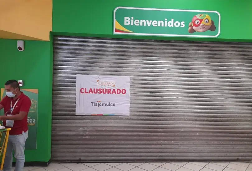 Clausuran supermercado porque los empleados ten&iacute;an Covid-19