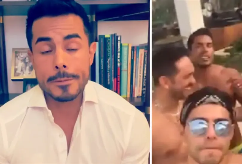 #VIDEO Oftalm&oacute;logo vacunado y exhibido en fiesta se disculpa