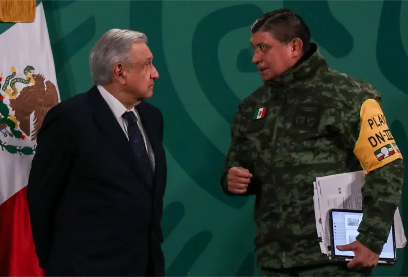 Salvador Cienfuegos es asesor del Ej&eacute;rcito y recibe un salario