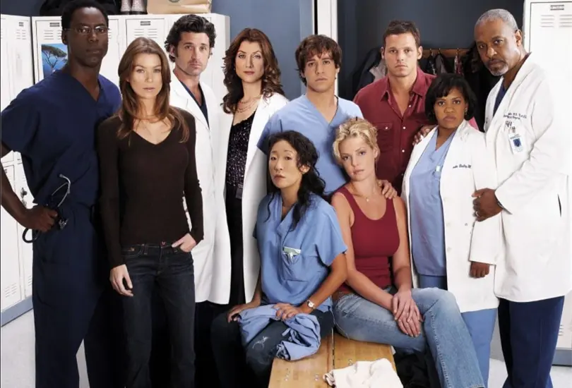 As&iacute; luce ahora el elenco de la temporada 1 de Greys Anatomy