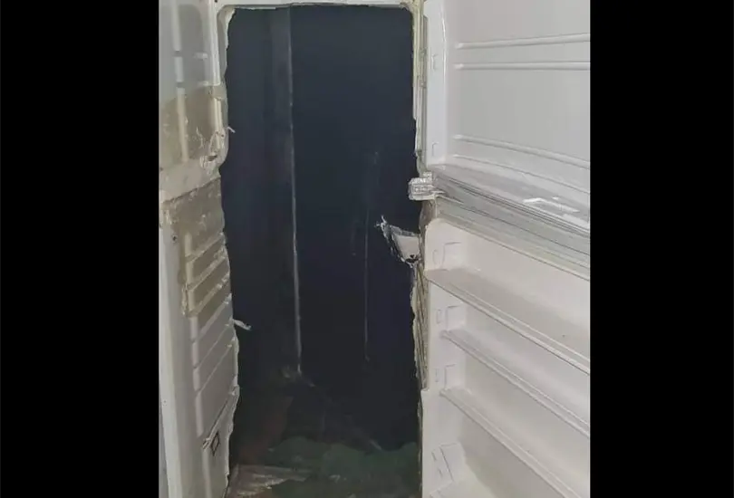 Clausuran bar secreto, las personas entraban por un refrigerador falso