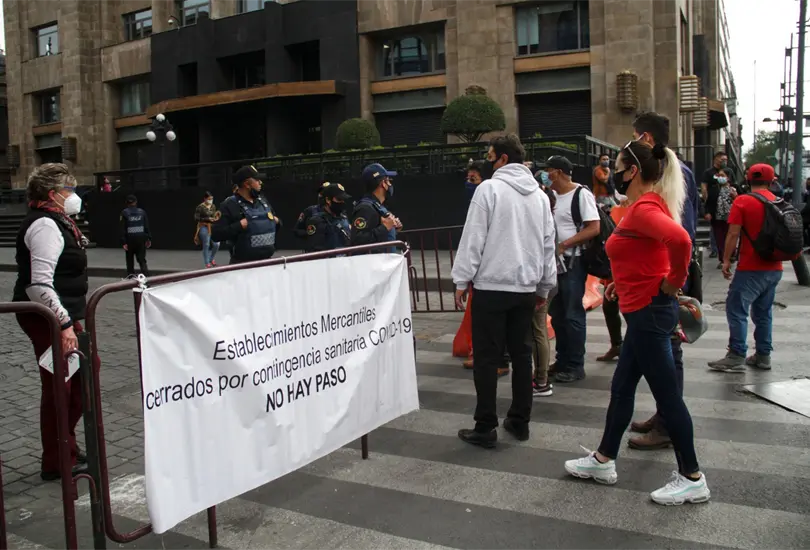 Bajan contagios en CDMX, pero se mantiene semáforo rojo Bajan contagios en CDMX, pero se mantiene semáforo rojo