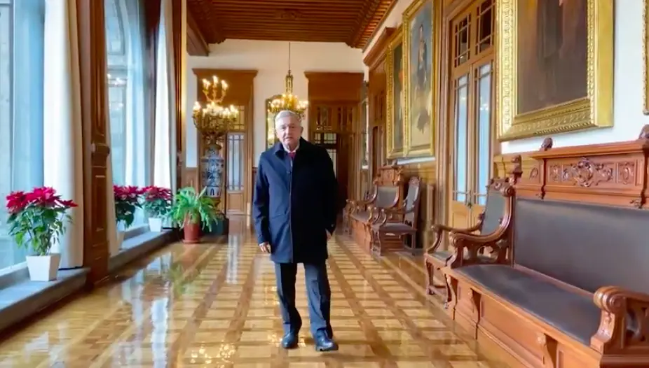 AMLO reaparece tras dar positivo a Covid-19; aclara rumores sobre su salud AMLO reaparece tras dar positivo a Covid-19; aclara rumores sobre su salud