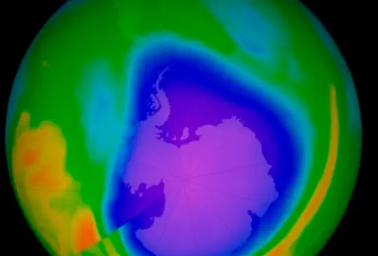Científicos informan cierre de agujero en la capa de ozono