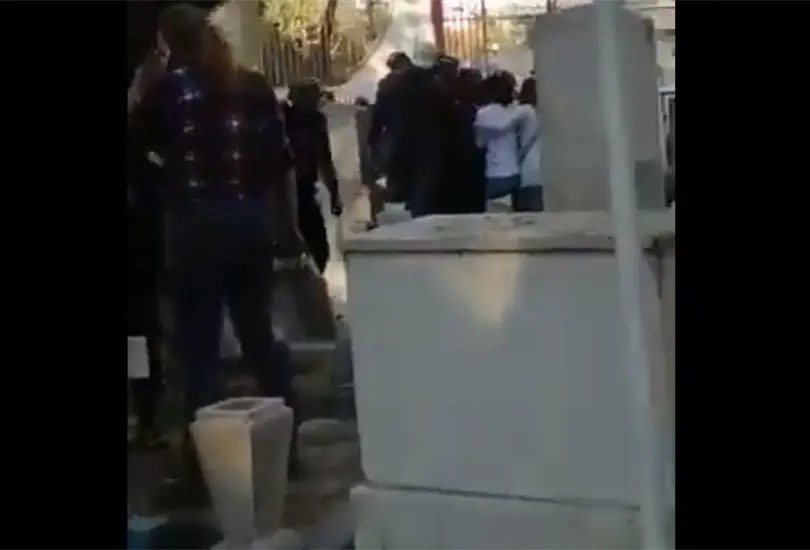 Se desata zafarrancho durante entierro de un menor en Azcapotzalco