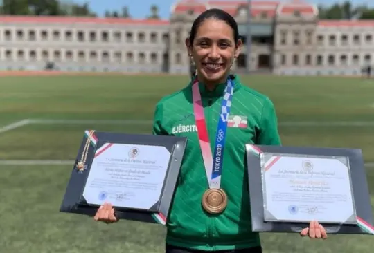 Gaby Agúndez acusa que no ha recibido un premio extra por parte de la Conade