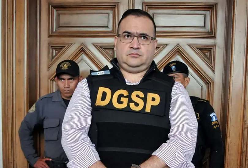 A&iacute;slan a Javier Duarte en el Reclusorio Norte por sospecha de COVID-19