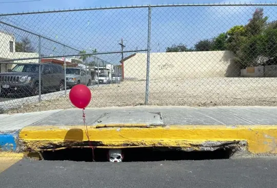 El payaso Eso aparece en una alcantarilla de Nuevo León El payaso Eso aparece en una alcantarilla de Nuevo León
