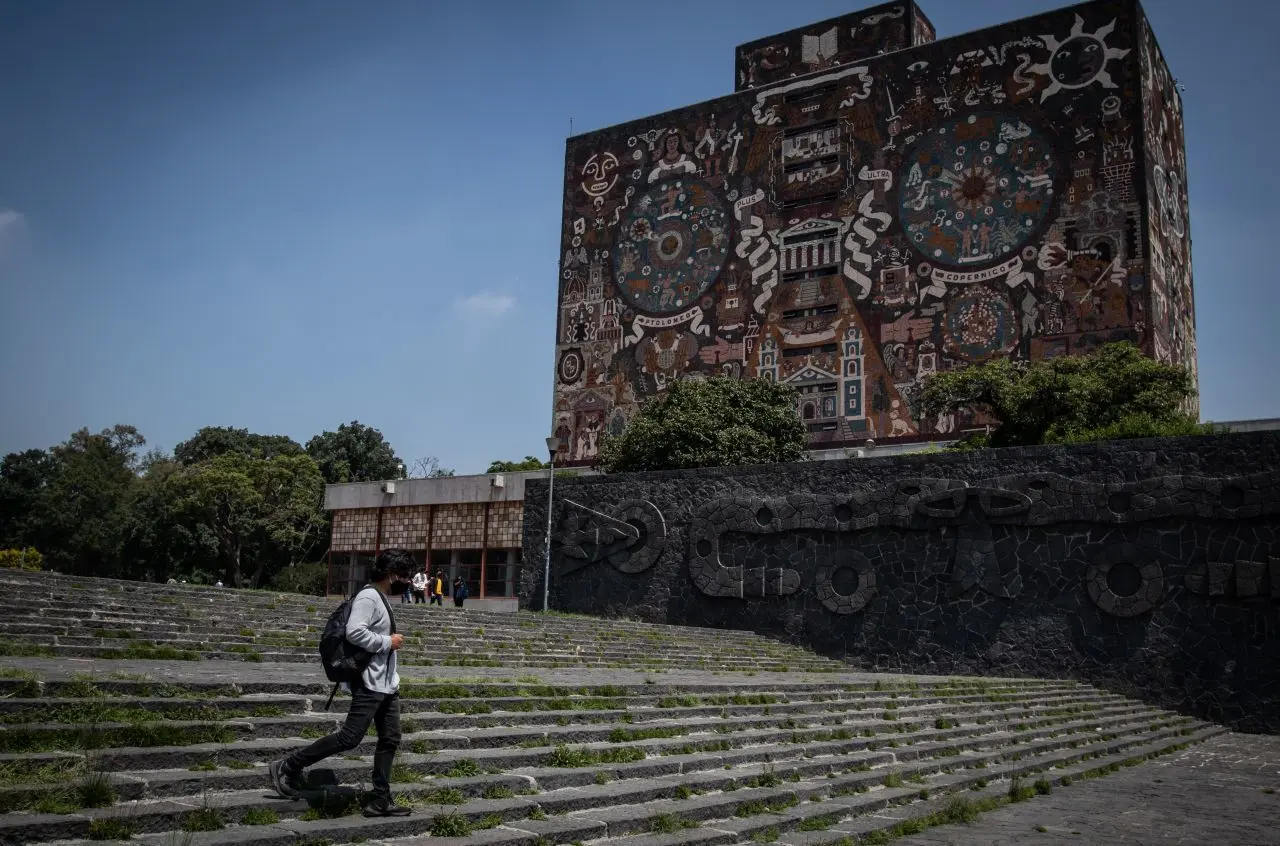 Dan luz verde en la UNAM para regreso a clases presenciales. Foto: Andrea Murcia (Cuartoscuro).