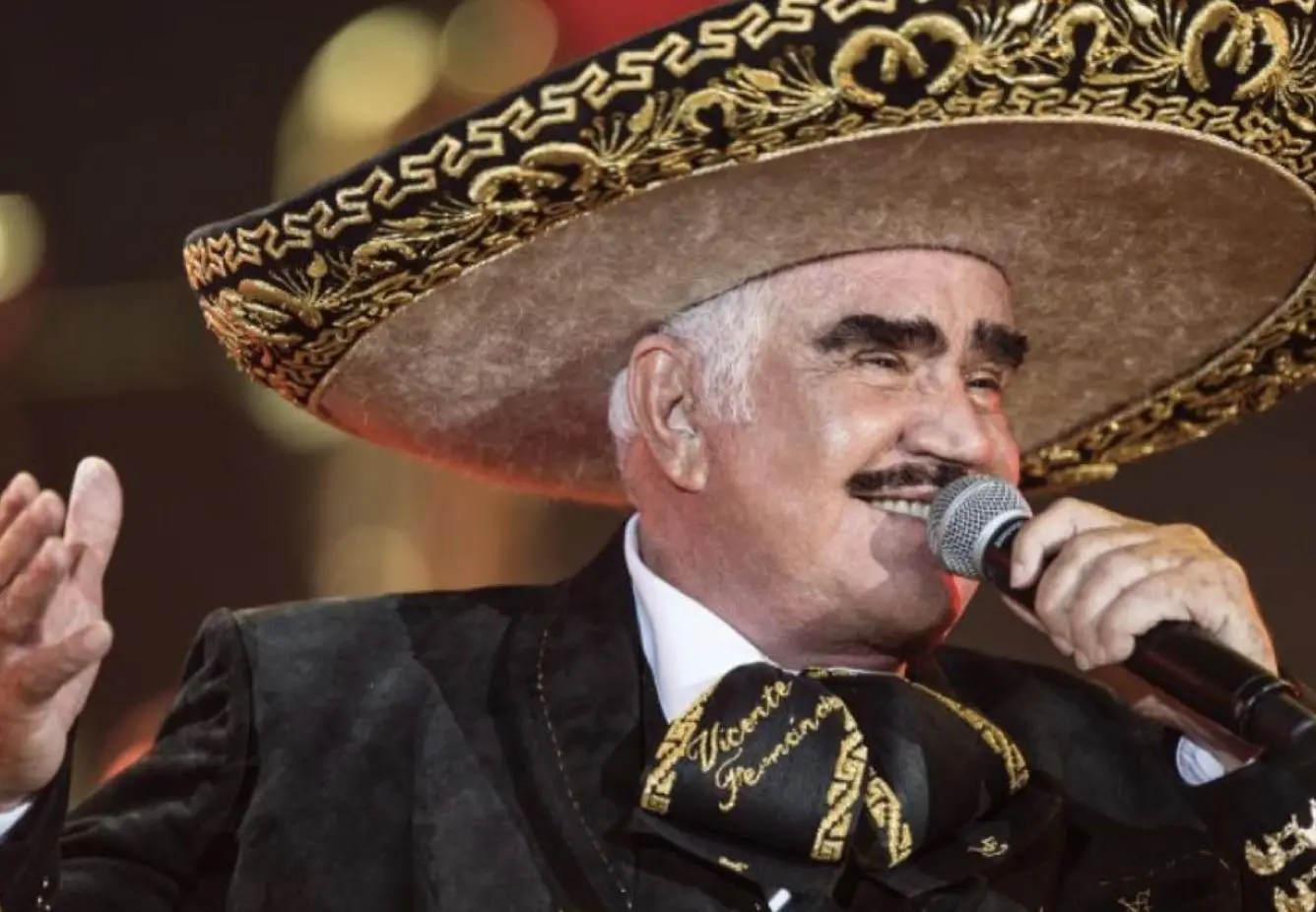 Así luce Vicente Fernández sin bigote. Foto: Instagram (_vicentefdez).