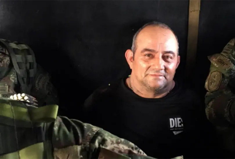 Capturan a Otoniel, el narcotraficante más buscado de Colombia Capturan a Otoniel, el narcotraficante más buscado de Colombia