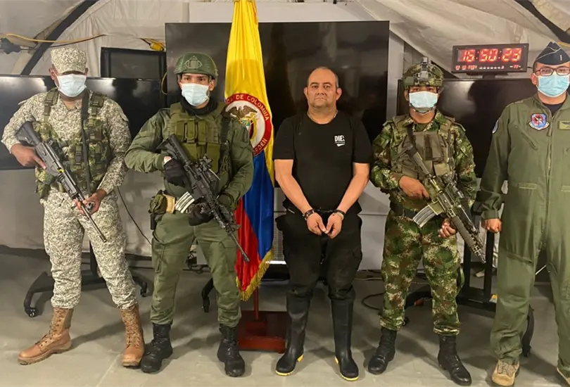 &iquest;Qui&eacute;n es Otoniel, el narco m&aacute;s buscado de Colombia que hac&iacute;a negocios con El Chapo? 