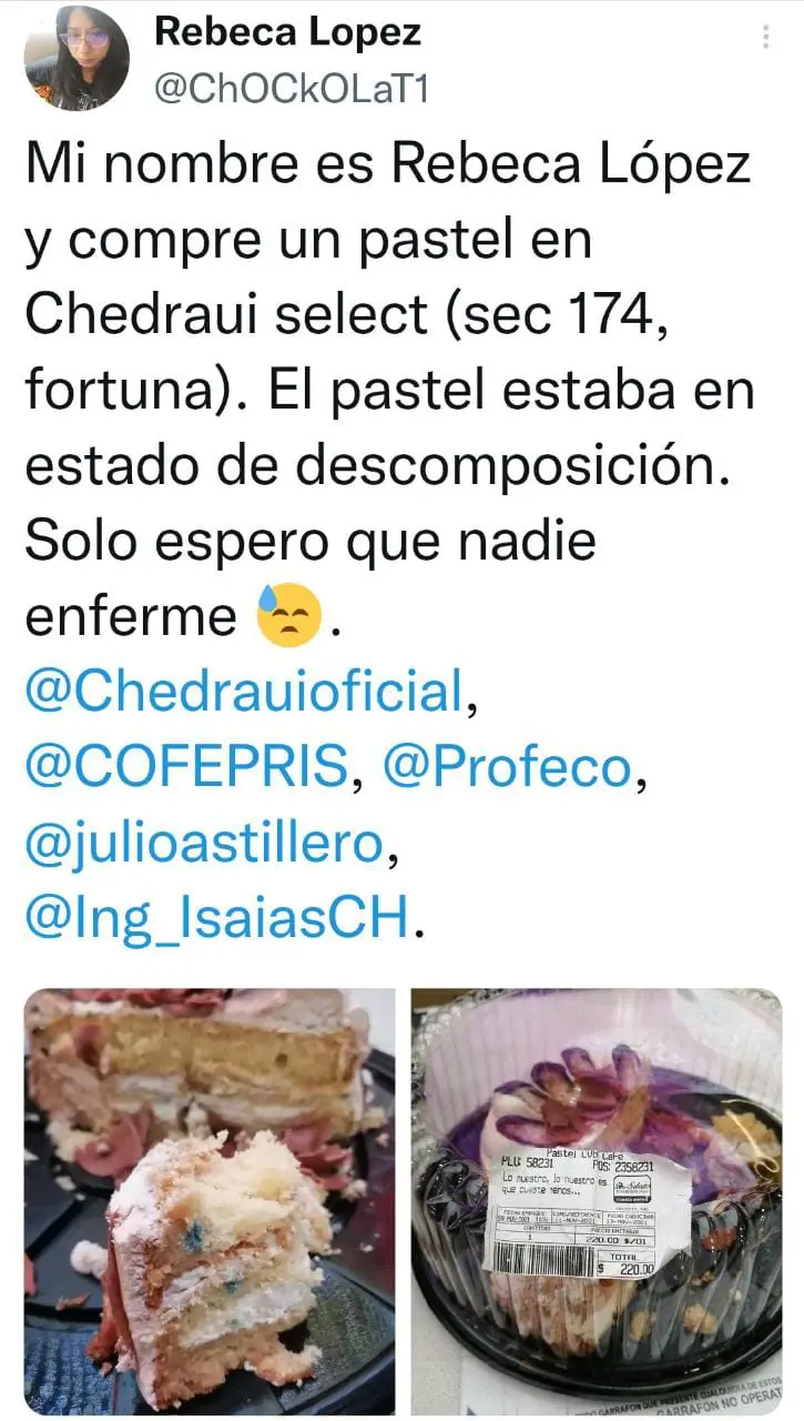 Captura de Twitter