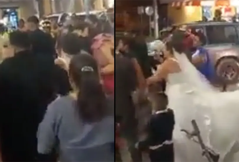 Detienen a hombre en plena boda porque debía meses de pensión alimenticia Detienen a hombre en plena boda porque debía meses de pensión alimenticia