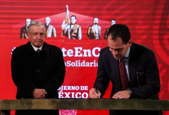 AMLO me informó hace una semana: Arturo Herrera, sobre retiro de candidatura de Banxico AMLO me informó hace una semana: Arturo Herrera, sobre retiro de candidatura de Banxico